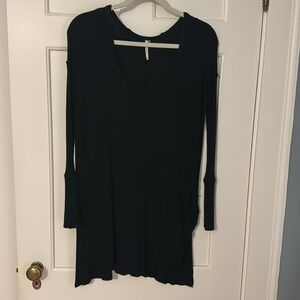 Free People Ventura Thermal Waffle Knit Top